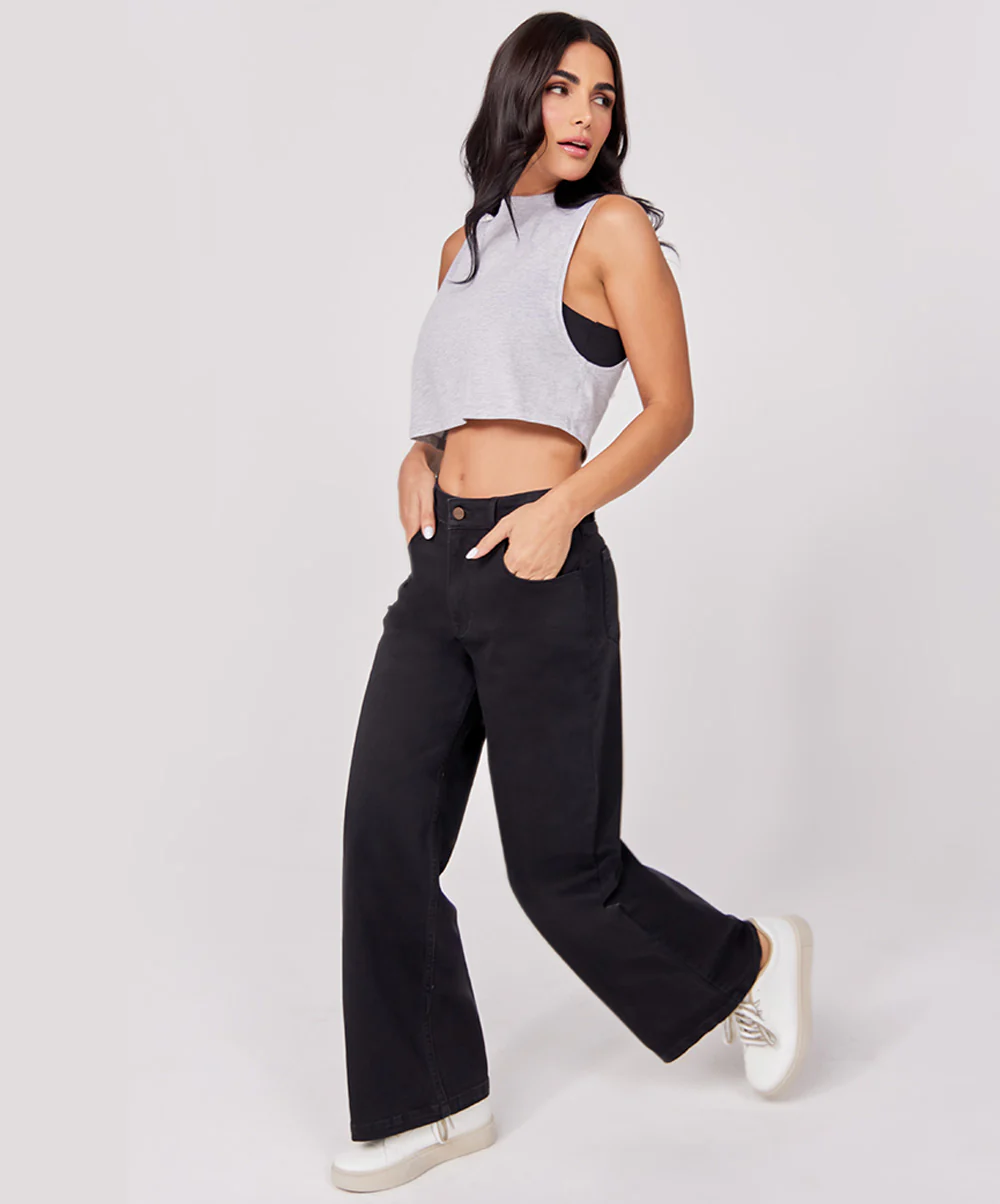 Black Denim Pant - Image 3