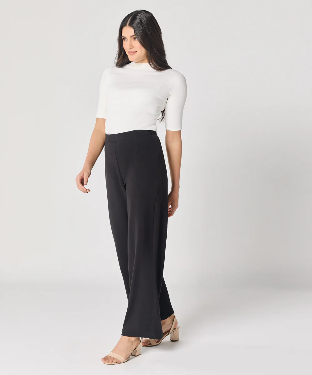 Black Flared Formal Pant - Image 3