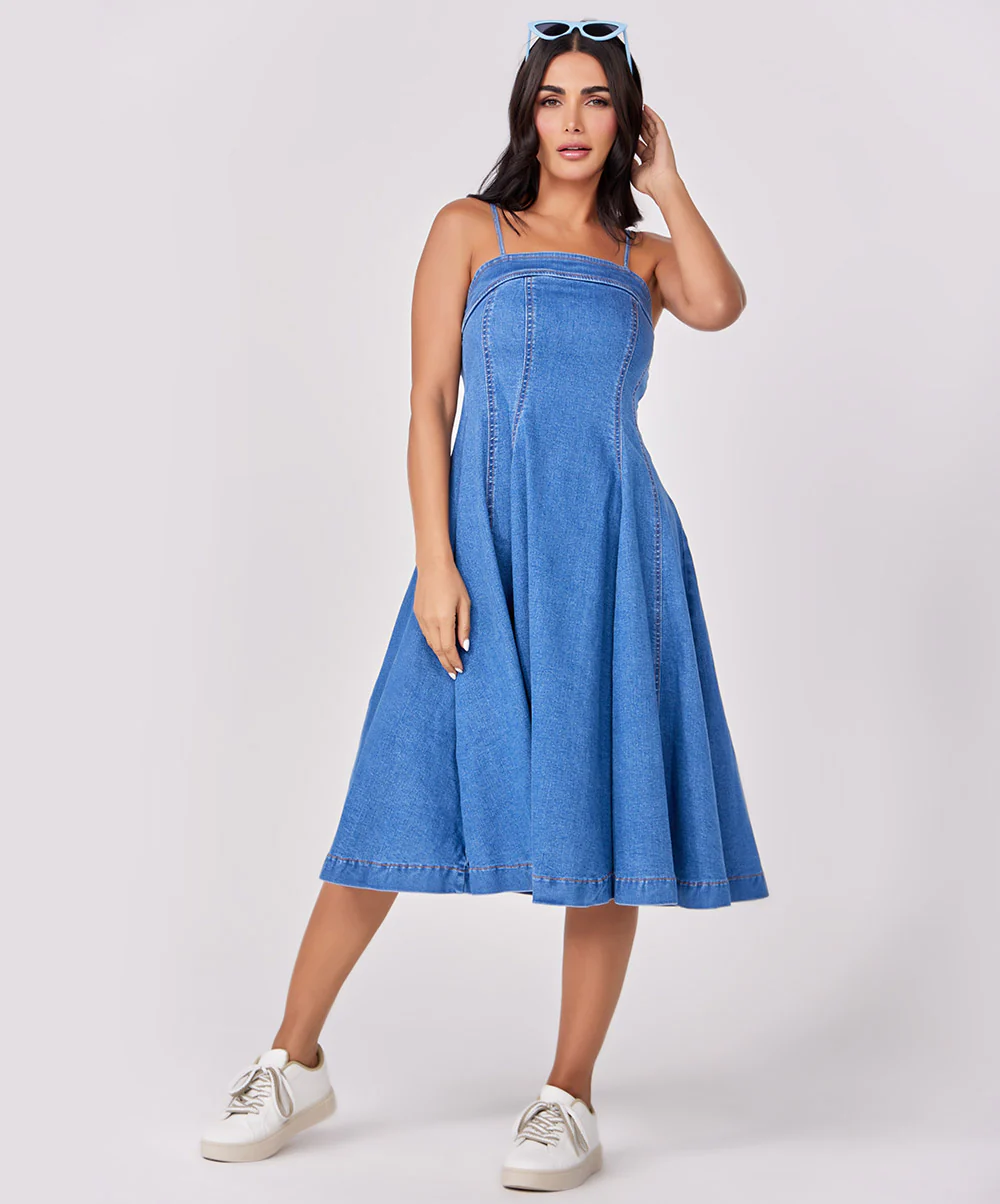 Denim Dress - Image 2