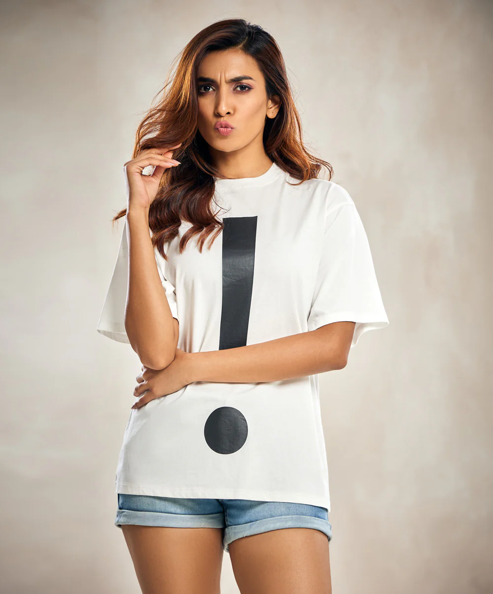 Exclamation Mark Oversized Tshirt - Image 2