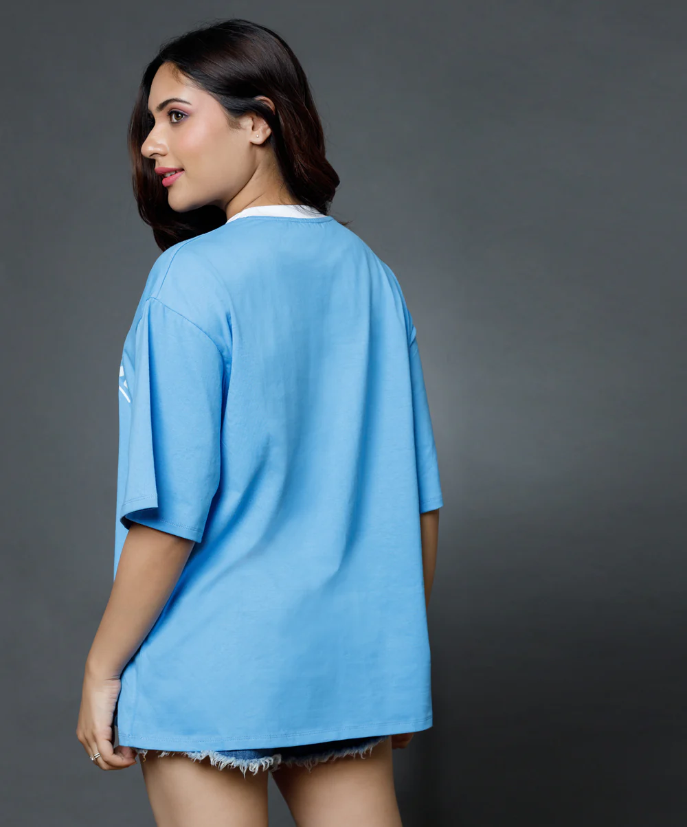 Floral Printed Oversized Tshirt - Image 4