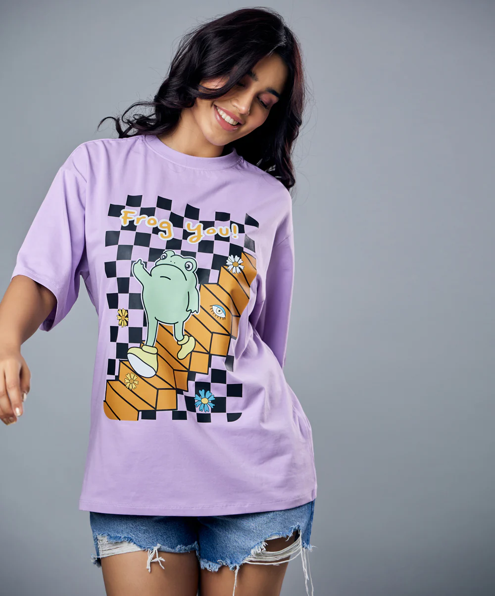 Frog You Oversized Tshirt - Image 2