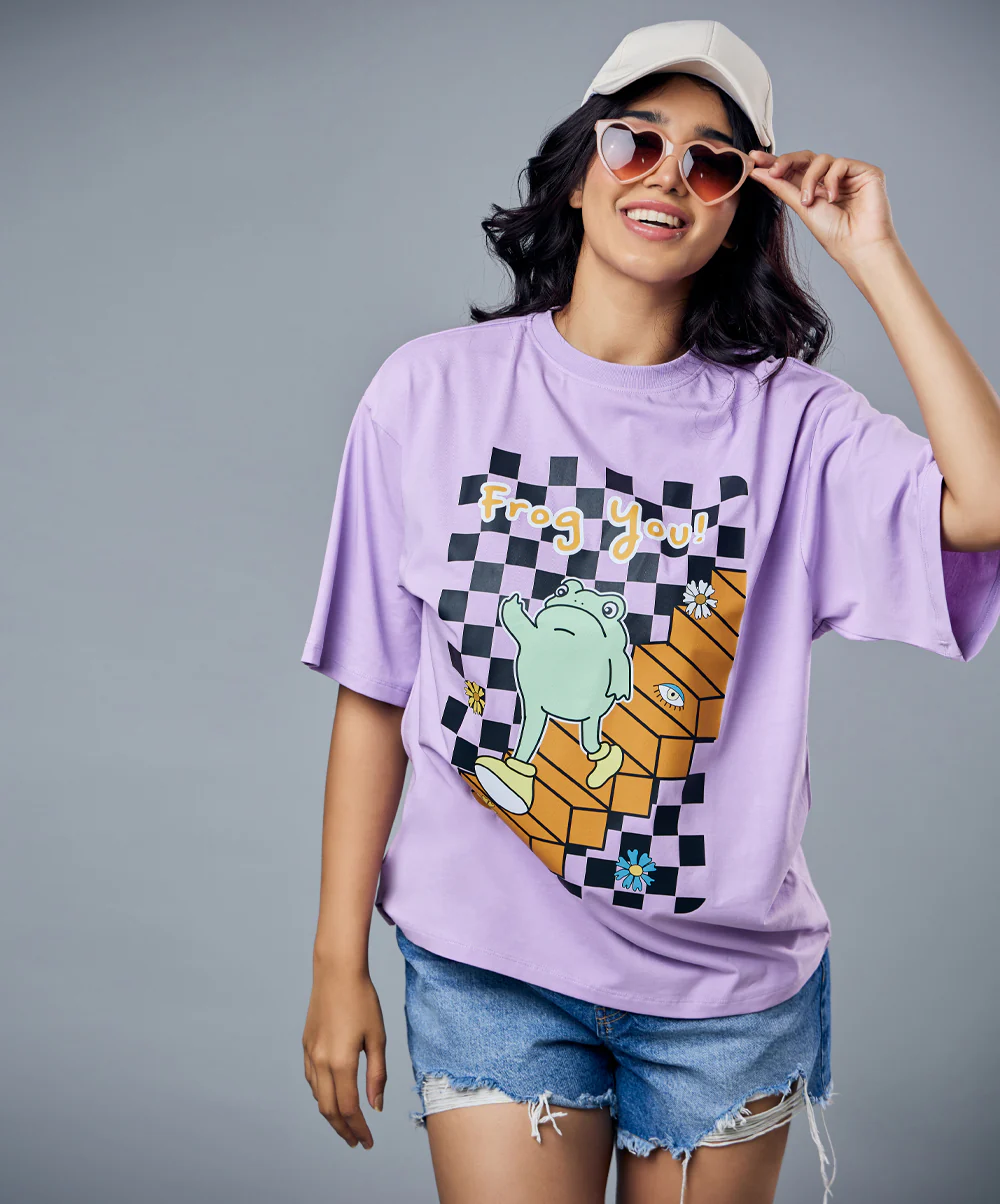 Frog You Oversized Tshirt - Image 5
