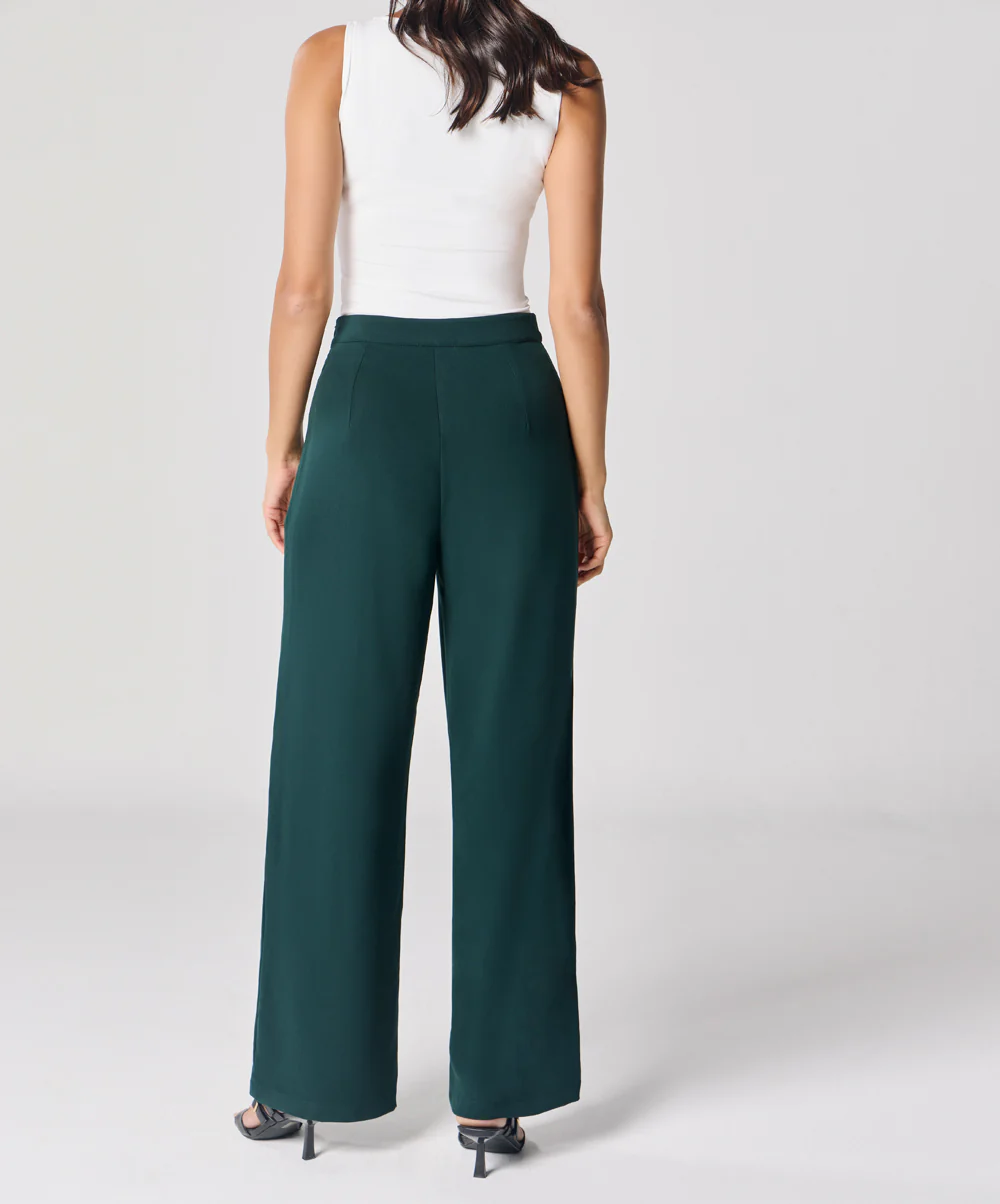 Green Flared Formal Trouser - Image 5