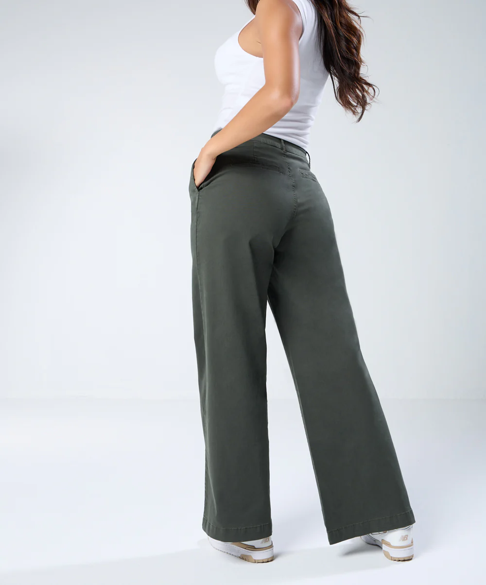 Khaki Twill Pant (Long length) - Image 5