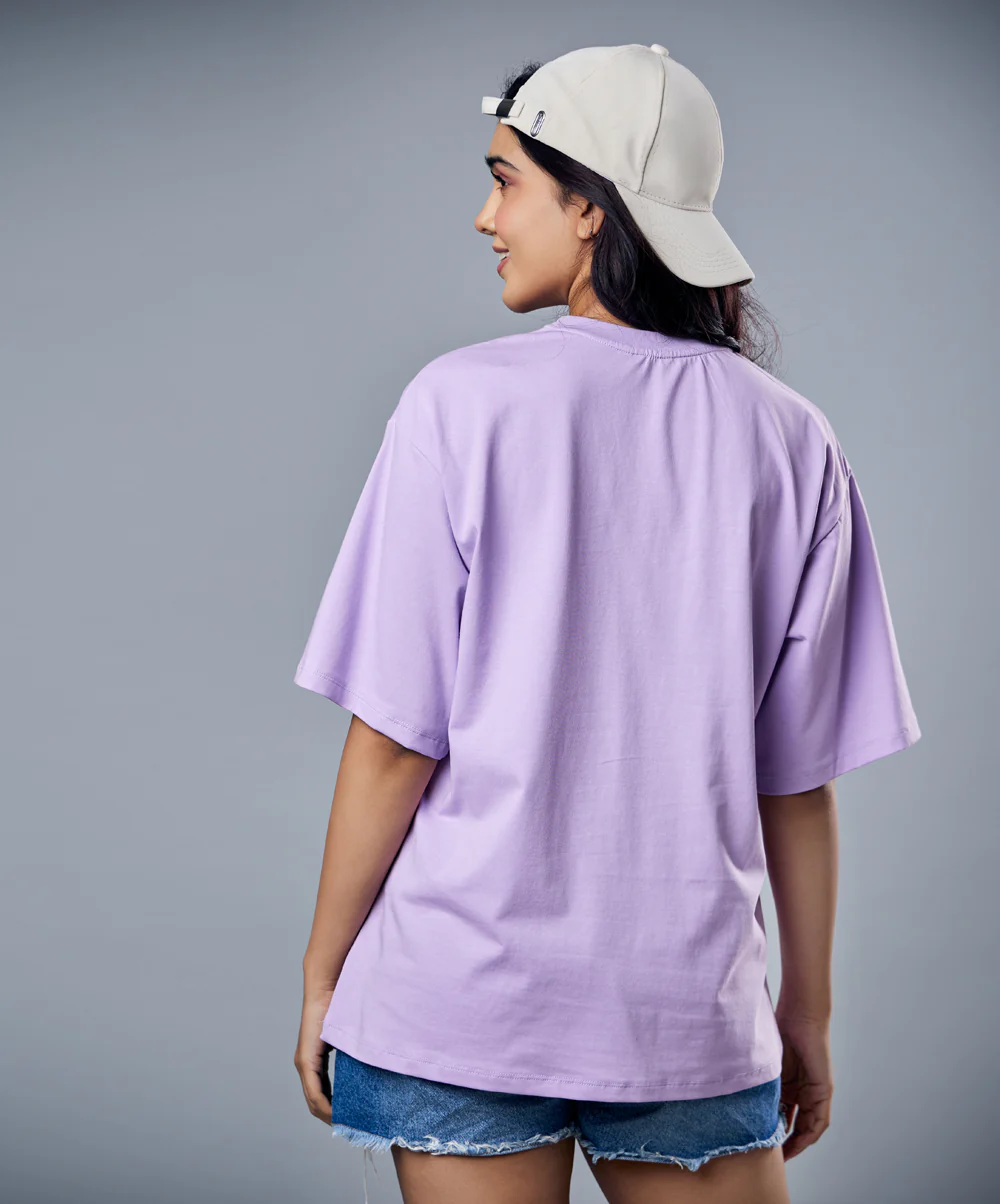 Lavender Oversized Tshirt - Image 5