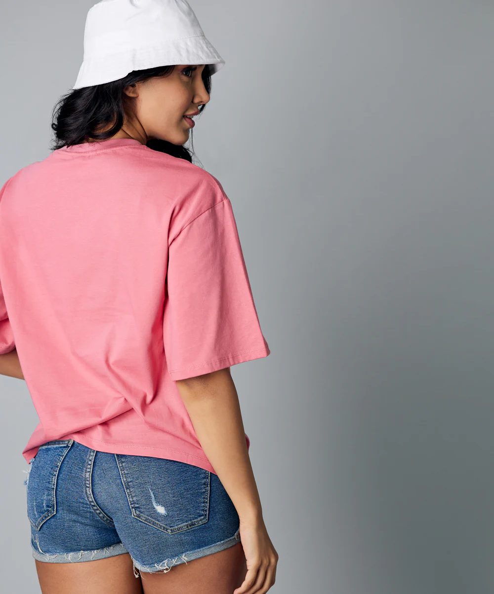 Oversize Pink Tshirt - Image 4