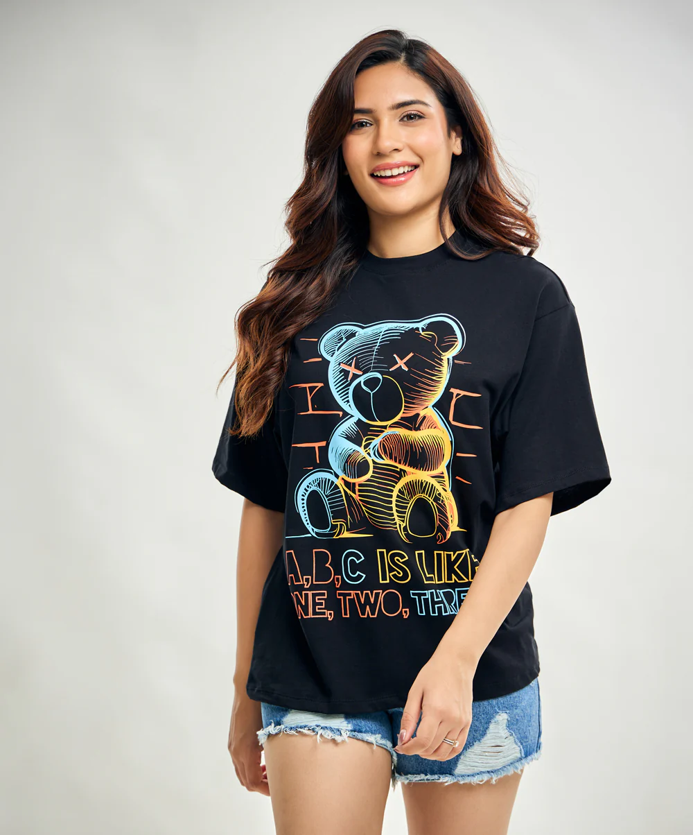 Oversized Black Tshirt - Image 2
