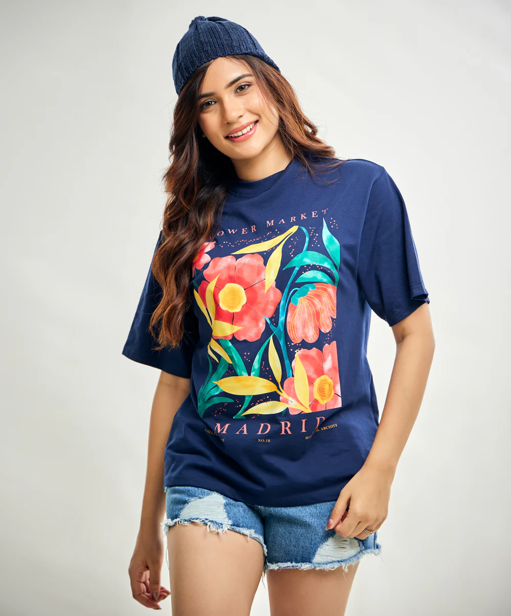 Oversized Blue Tshirt - Image 2