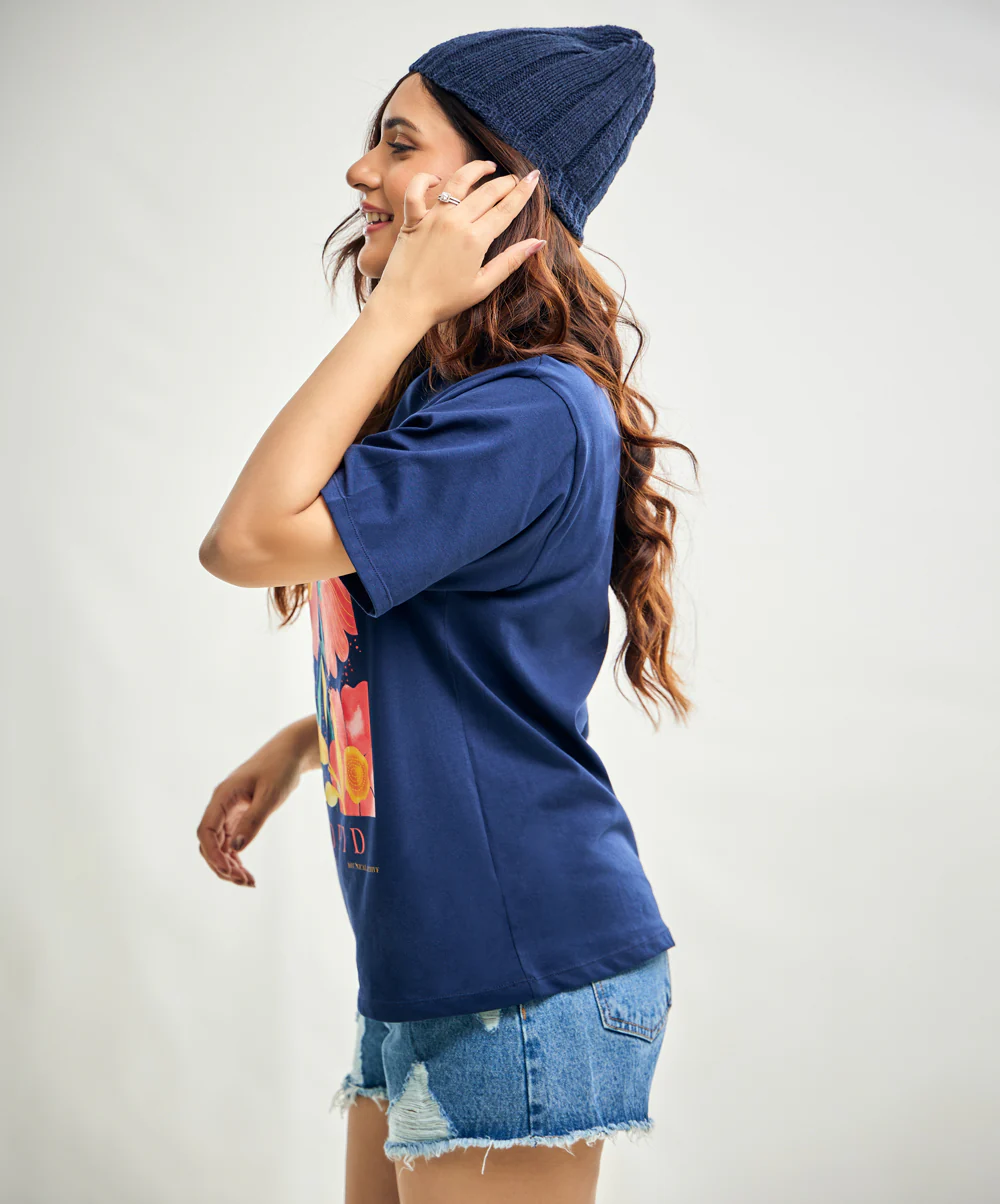 Oversized Blue Tshirt - Image 3