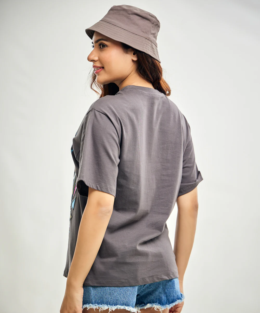 Oversized Grey Tshirt - Image 5