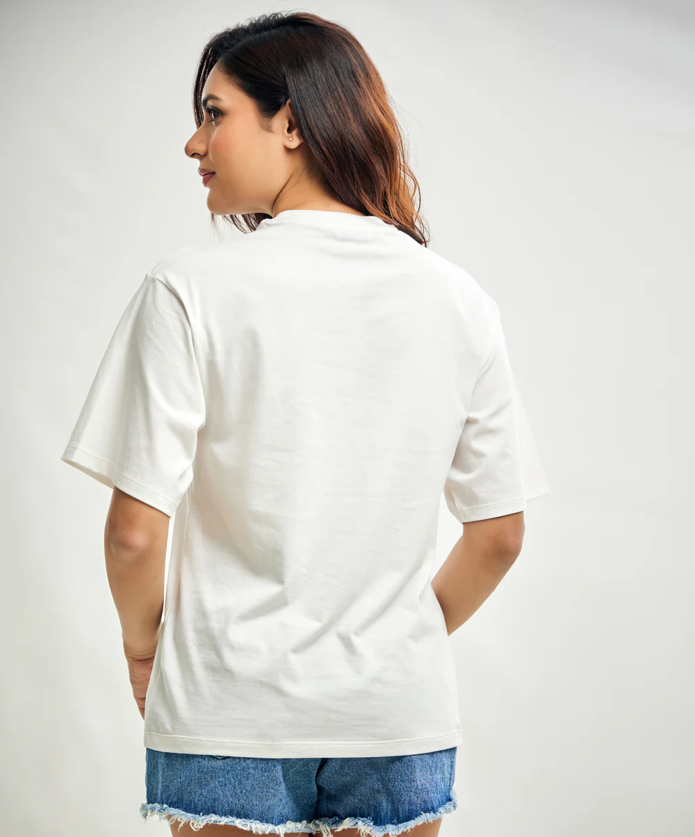 Oversized White Tshirt - Image 3