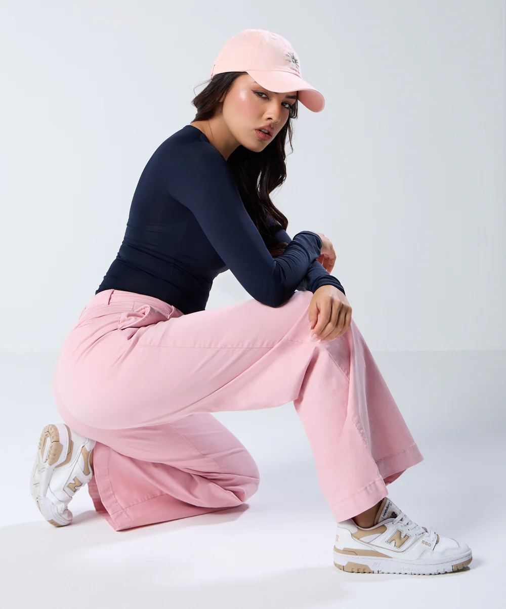 Pink Pleated Pant (Short length) - Image 6