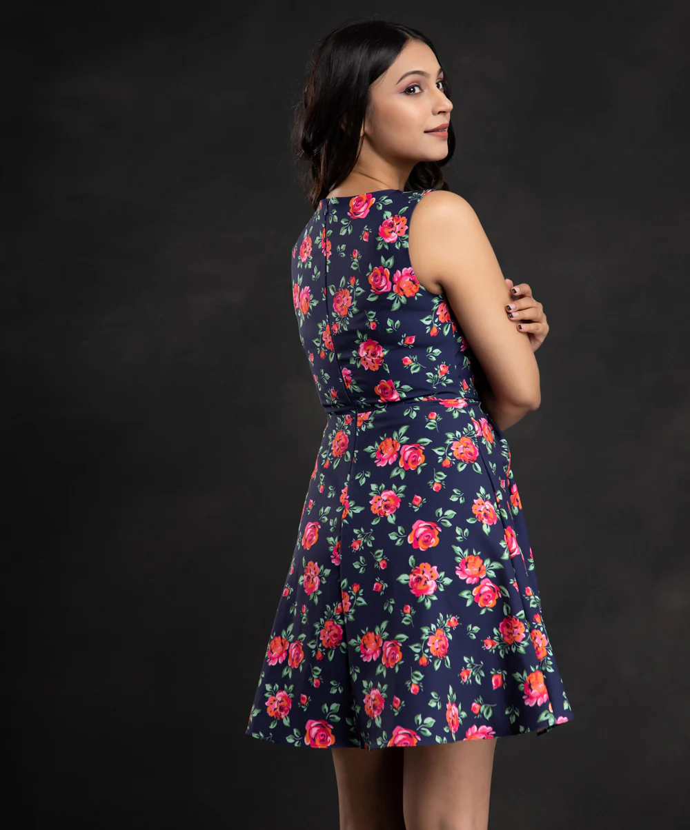 Spring Inspired Cute Short Dress - Image 2